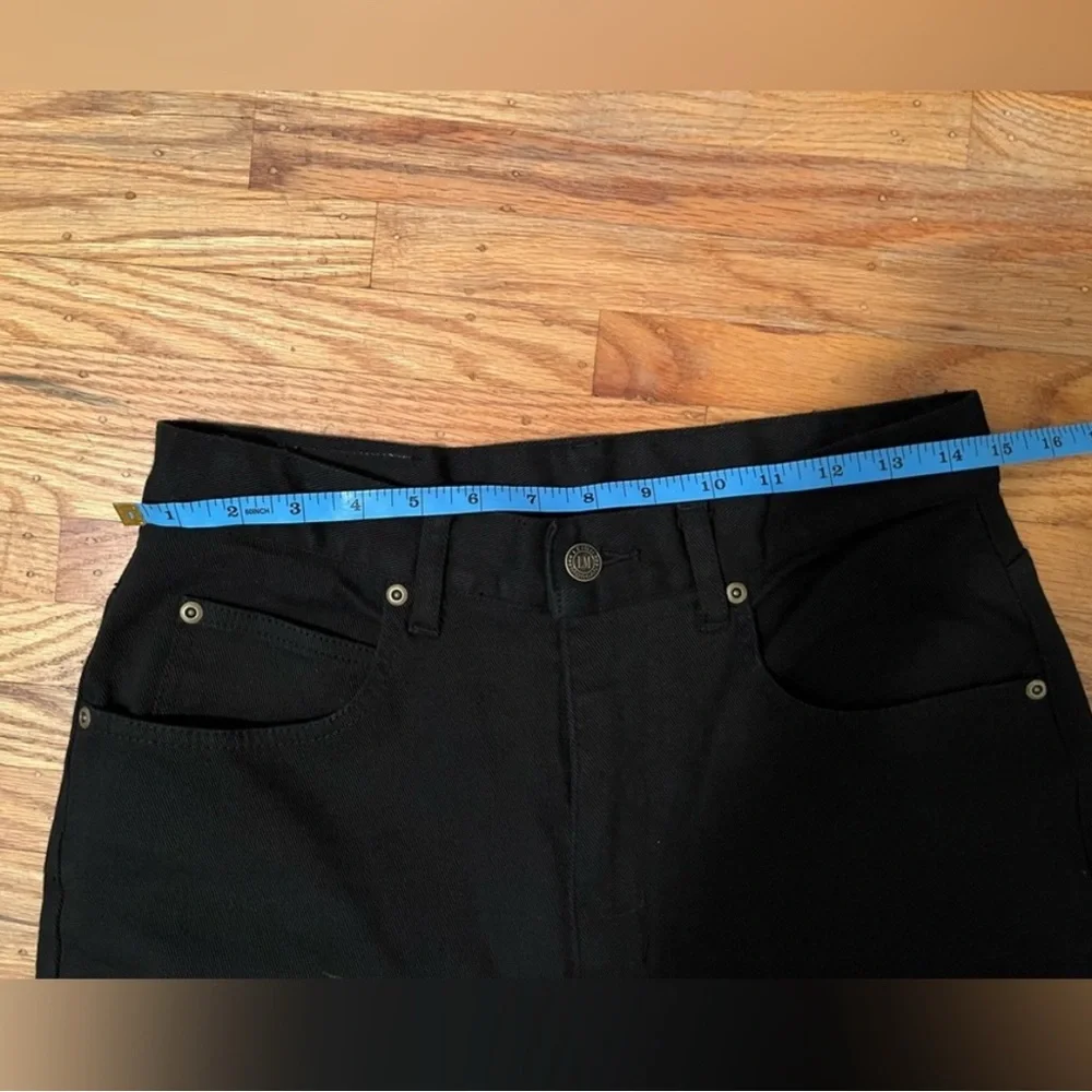 NWT Vintage Leigh Morgan Black Jeans- Size 12/ Large - Picture 6 of 10